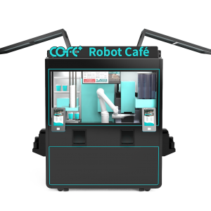 Robot Coffee Shops Transform Train Station Service