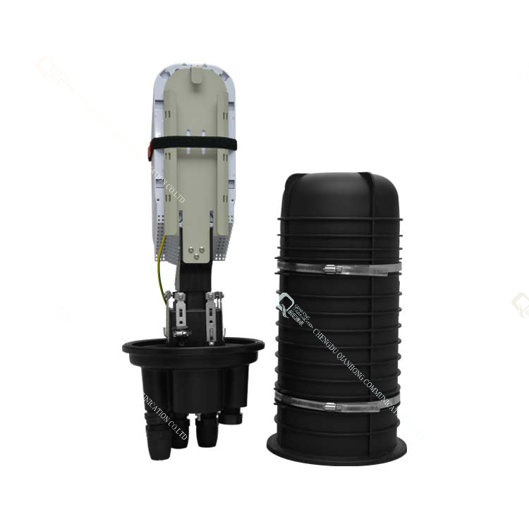 Dome Type Fiber Optic Splice Closure for Outdoor Fiber Networks