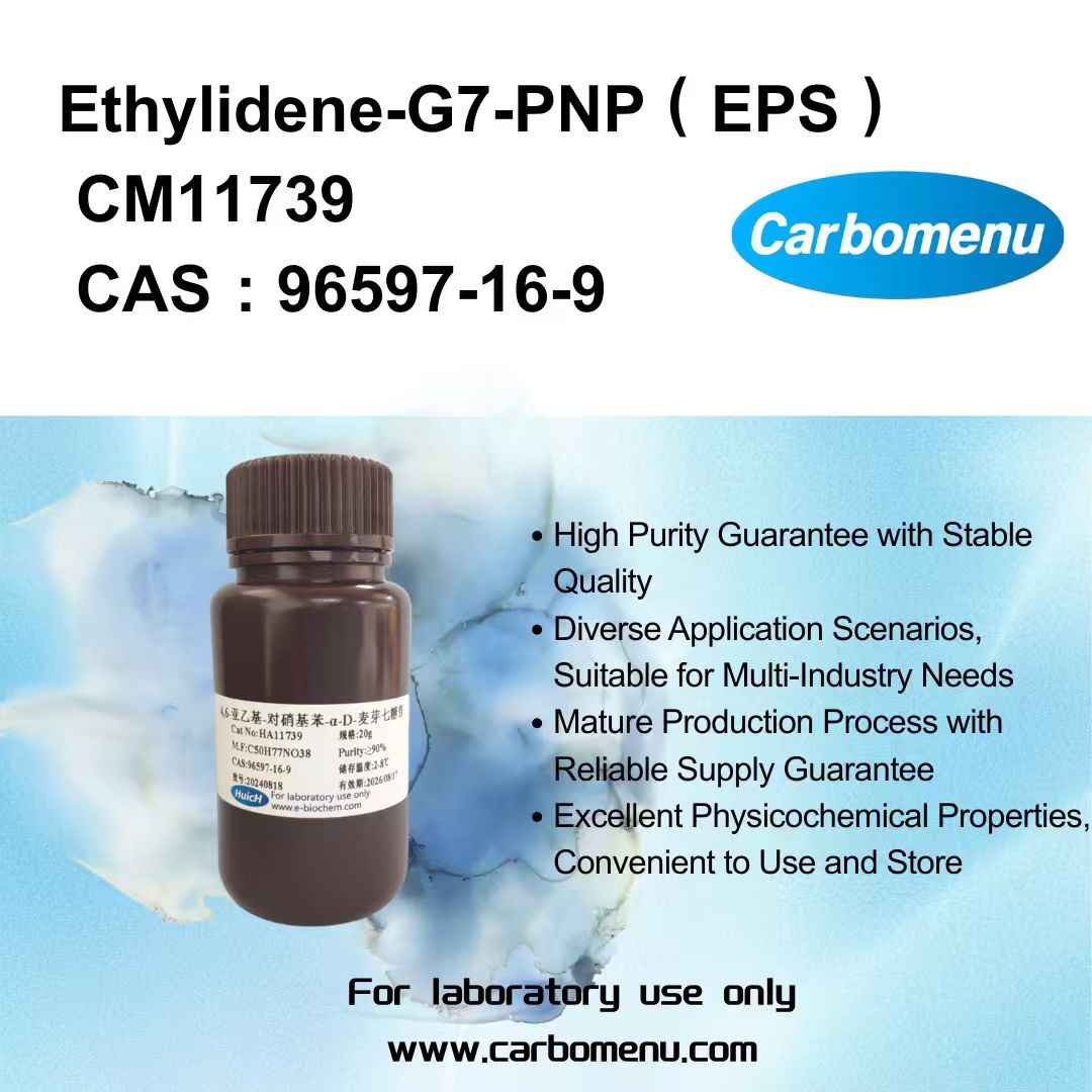 Ethylidene-4-Nitrophenyl-α-D-Maltoheptaoside (EPS) for α-Amylase Assays